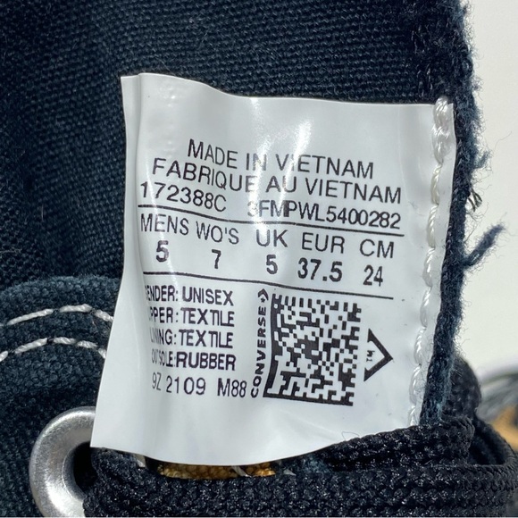 Converse Chuck Taylor x Sean Pablo - All Star Hi - Mens 5 Womens 7 - Picture 9 of 10